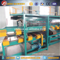 EPS/rock wool/PU/glass wool/foam sandwich panel roll forming machine from shibo